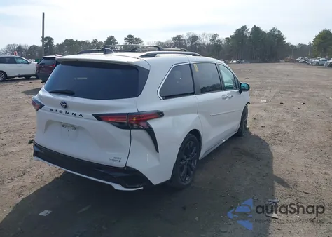 2022 Toyota Sienna Xse z USA, uszkodzony, nr VIN 5TDDRKEC0NS082631